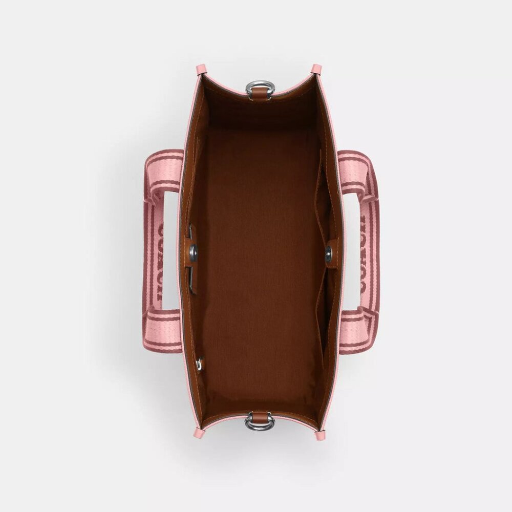 COACH Smith Silver/Light Blush Tote CS617 - Picture 4 of 8